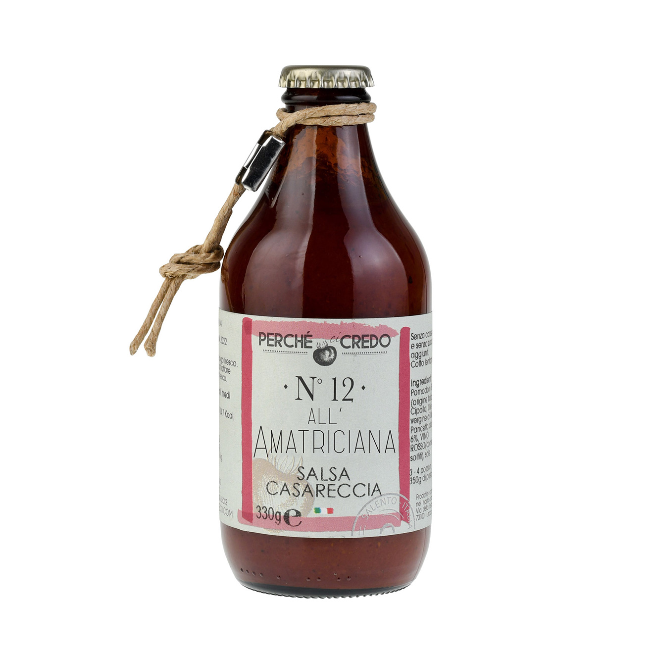 Salsa all'Amatriciana 330 gr - Perche Ci Credo