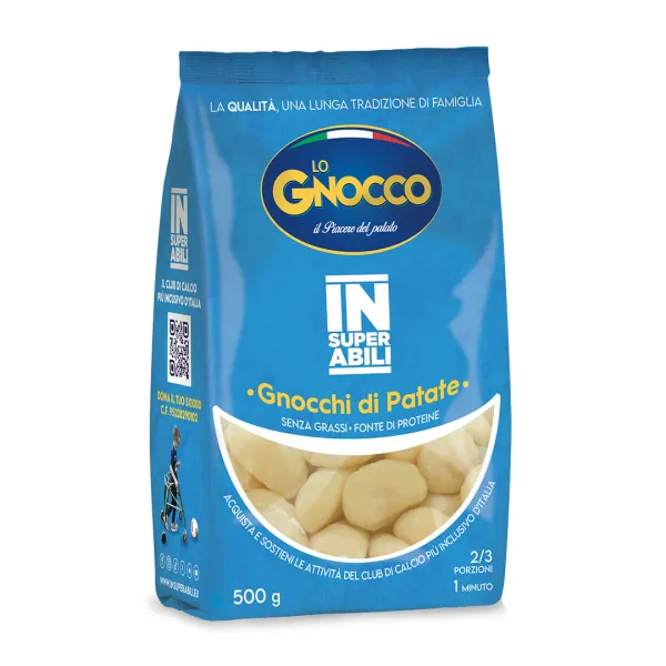 Gnocchi di patate  Lo gnocco x 500 gr.