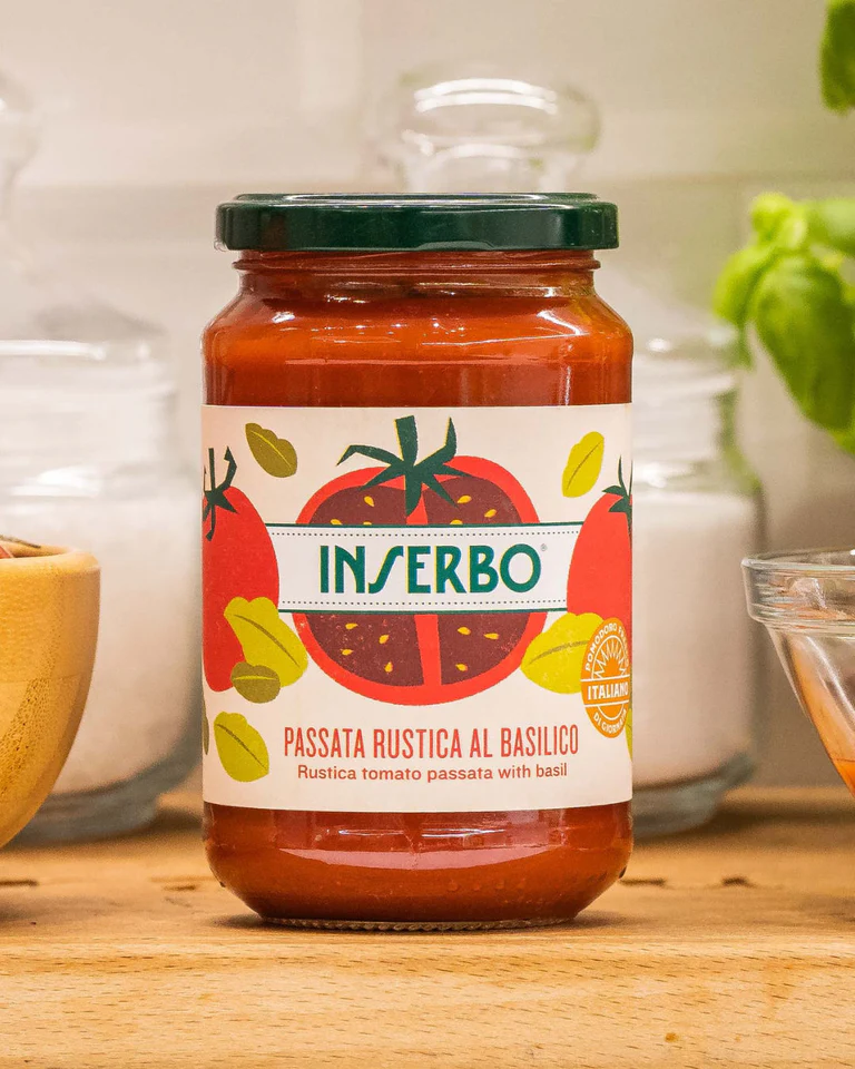 Passata de Tomate con Albahaca - 350 gr