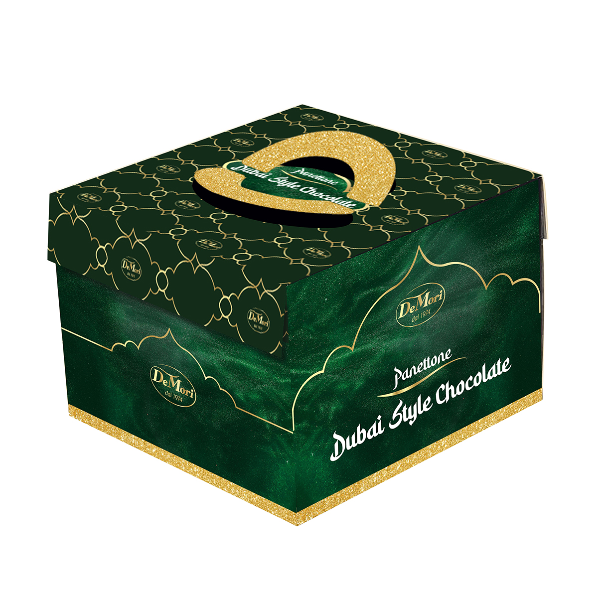 Panettone Dubai Style Chocolate "De Mori" - 800 gr